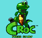 Croc (USA, Europe) Title Screen